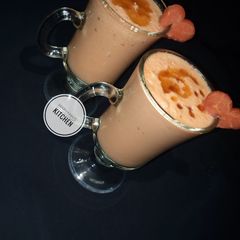 A picture of Watermelon smoothie/shake.