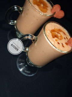 A picture of Watermelon smoothie/shake.