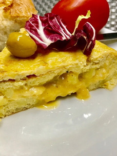 Una foto de Tortilla de fabada