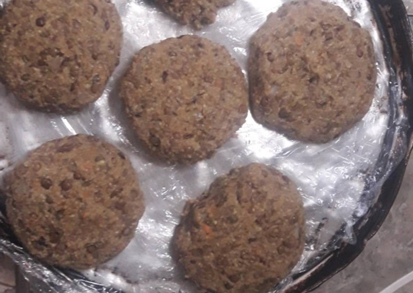 Hamburguesas de lentejas