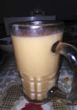 A picture of Mango smoothie.