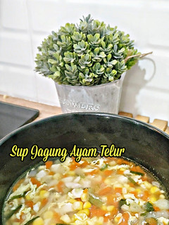 Foto resep Sup Jagung Ayam Telur