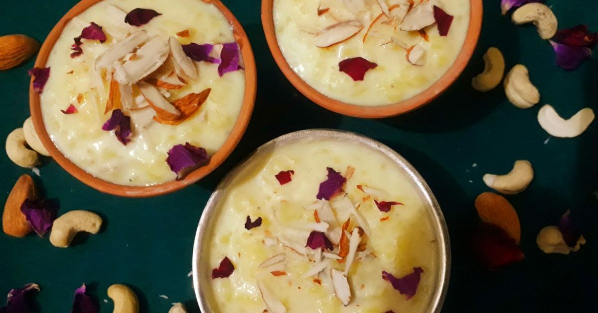 केसरिया खीर (kesariya kheer recipe in Hindi)