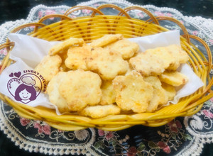 Hình của món Bánh quy phomai giòn tan (Cheese crackers).