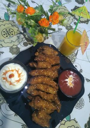 A picture of Chicken Fingers.