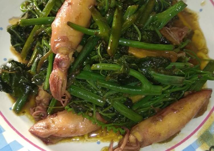 Resep Oseng pucuk waluh+cumi asin, Menggugah Selera