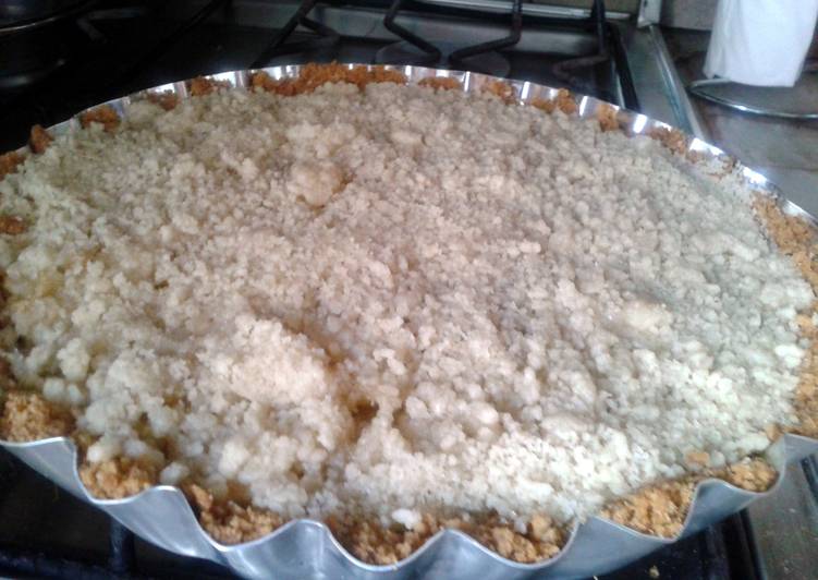 Recipe of Quick easy apple crumble