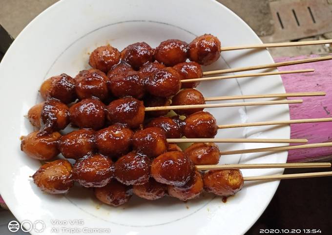 Sate telur puyuh