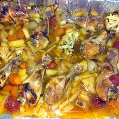 A picture of sweet chiken.