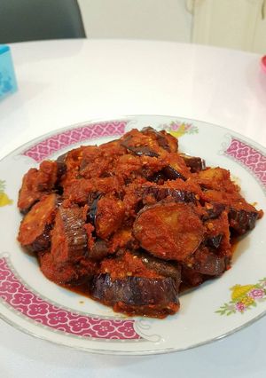 Foto resep Terong ebi balado