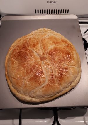 Une photo de Galette des rois frangipane