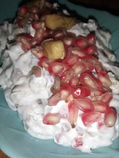 फ्रूट क्रीम (fruit cream recipe in Hindi) रेसिपी मुख्य फोटो