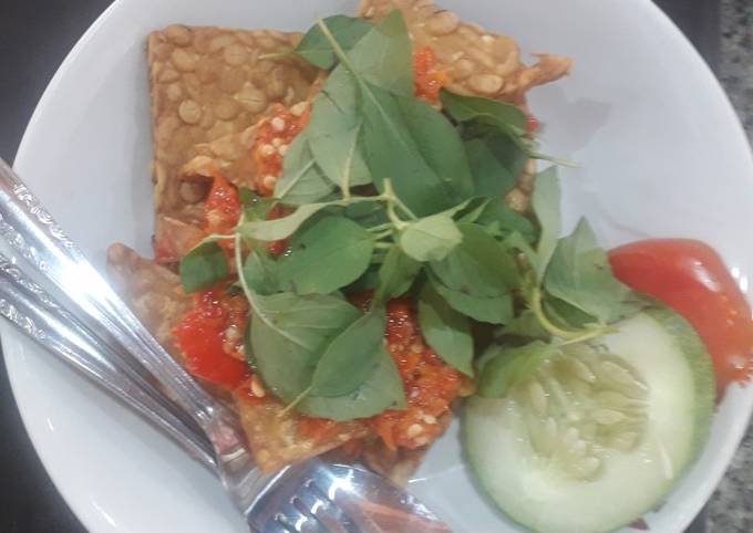 Resep Tempe/tahu penyet, Lezat Sekali