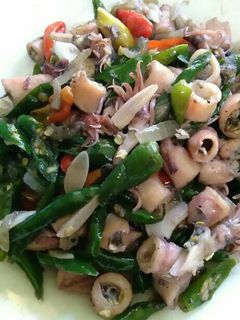 Foto resep Oseng Cumi Asin Cabe Hijau