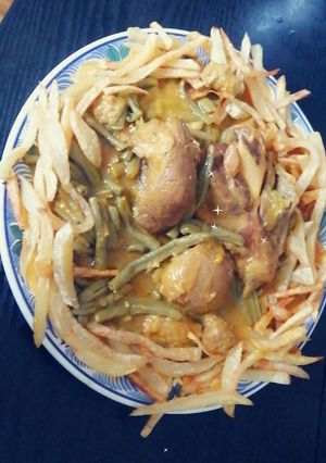 صورة لوصفة لوبيا خضراء