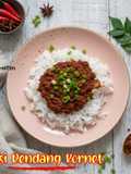 Nasi Rendang Kornet
