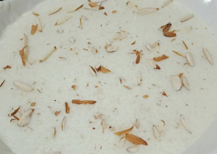 Easiest Way to Prepare Favorite Sabundana Kheer Cooking Basics for Newbies