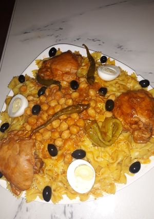 صورة لوصفة معكرونة بابيون