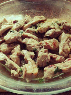 Una foto de Mini pinchos de pollo