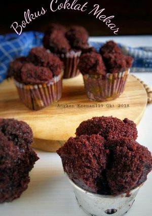 Foto resep Bolu Kukus Coklat Mekar (nyoklat, moist, no mixer, no telur)