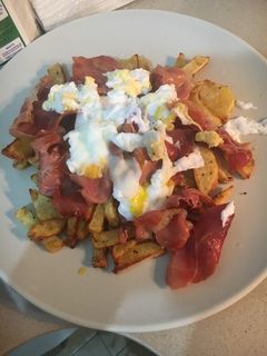 Una foto de Huevos rotos fáciles