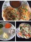 Crunchy brown rice mini pizza  uttapam