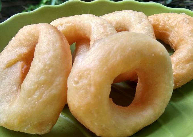 8. Donat empuk lembut tanpa kentang