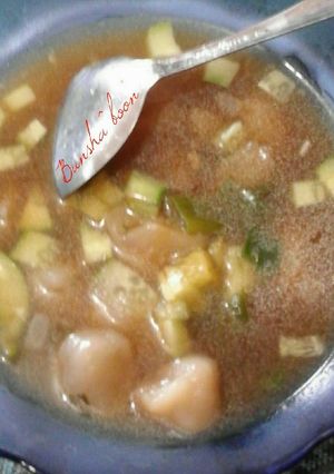 Foto resep Tekwan Ebi Kuah Kental Simple