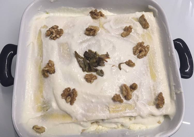 Lasagna ricotta e carciofi