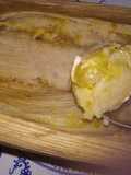 Tamales verdes, de rajas y dulces