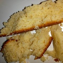 A picture of Moist lemon cake using a pan 🍳.