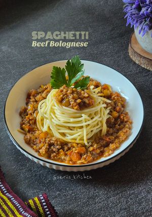 Foto resep Spaghetti Beef Bolognese