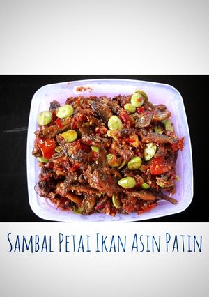 Foto resep Sambal Petai Ikan Asin Patin