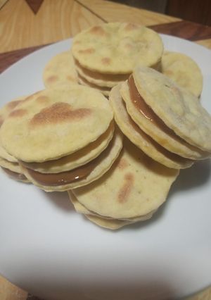 Una foto de Alfajor de hojarasca