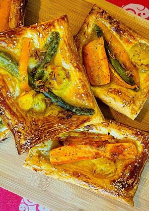 Foto di Sfogliatelle alle verdure