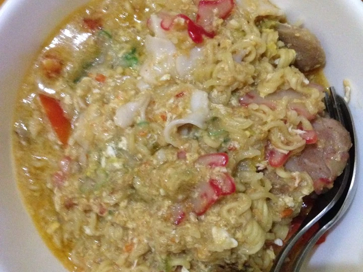 Cara Mudah Membikin Resep Seblak supermi ayam bawang super pedas yang Lezat Sekali Anti Ribet, Uenak Banget