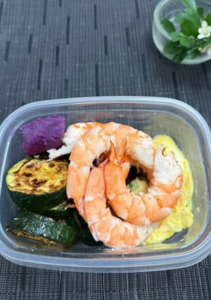 簡易「波奇」餐盒 的食譜成品照片