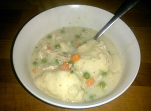 A picture of 30 minute Chicken and Dumplings.