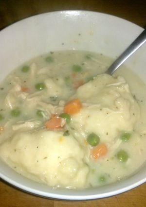 A picture of 30 minute Chicken and Dumplings.