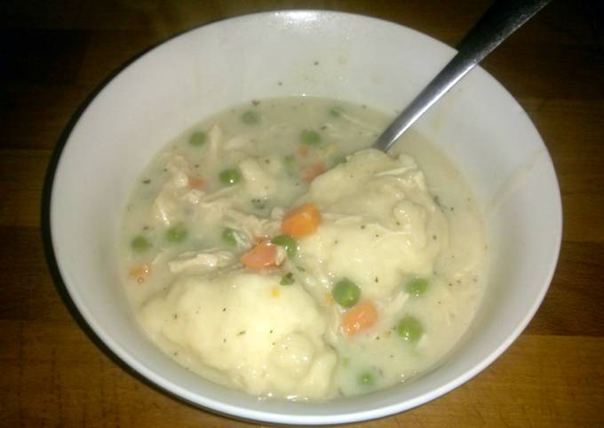 Simple Way to Make Any-night-of-the-week 30 minute Chicken and Dumplings