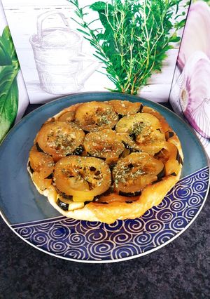 Une photo de Tarte tatin aux courgettes 😋