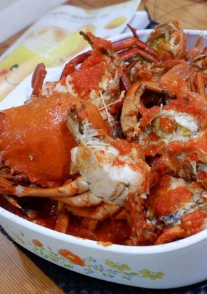 Foto resep Kepiting Saos Tomat