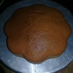 A picture of Naked Lemon cake #Christmas baking#.