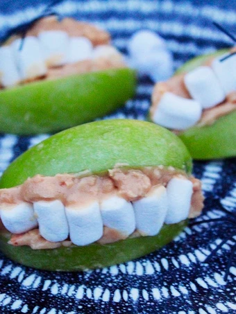 Recipe Granny Smith teeth #halloween the So Delicious Makes you drool