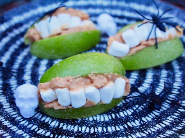 Recipe Granny Smith teeth #halloween the So Delicious Makes you drool