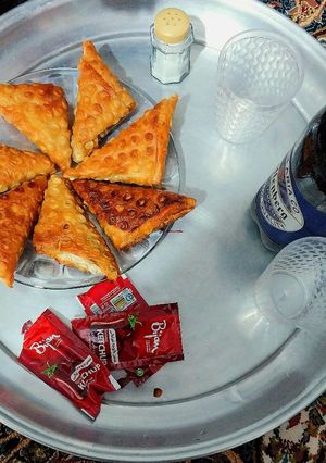 عکسی از دستور سمبوسه پیتزایی🍕