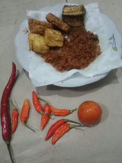 Foto resep Tempe tahu urap kelapa goreng