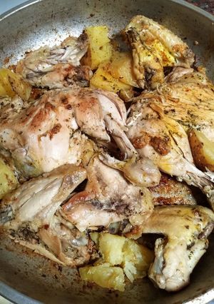 Una foto de Pollo al horno en la Essen