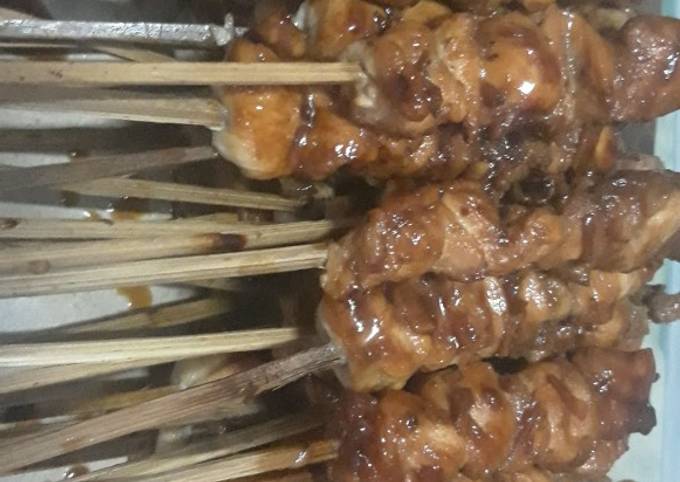 Resep: Sate Ayam sambel kecap Untuk Pemula