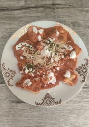 2017. Ricottás parajos tortelloni paradicsom szósszal 😋 recept fotója